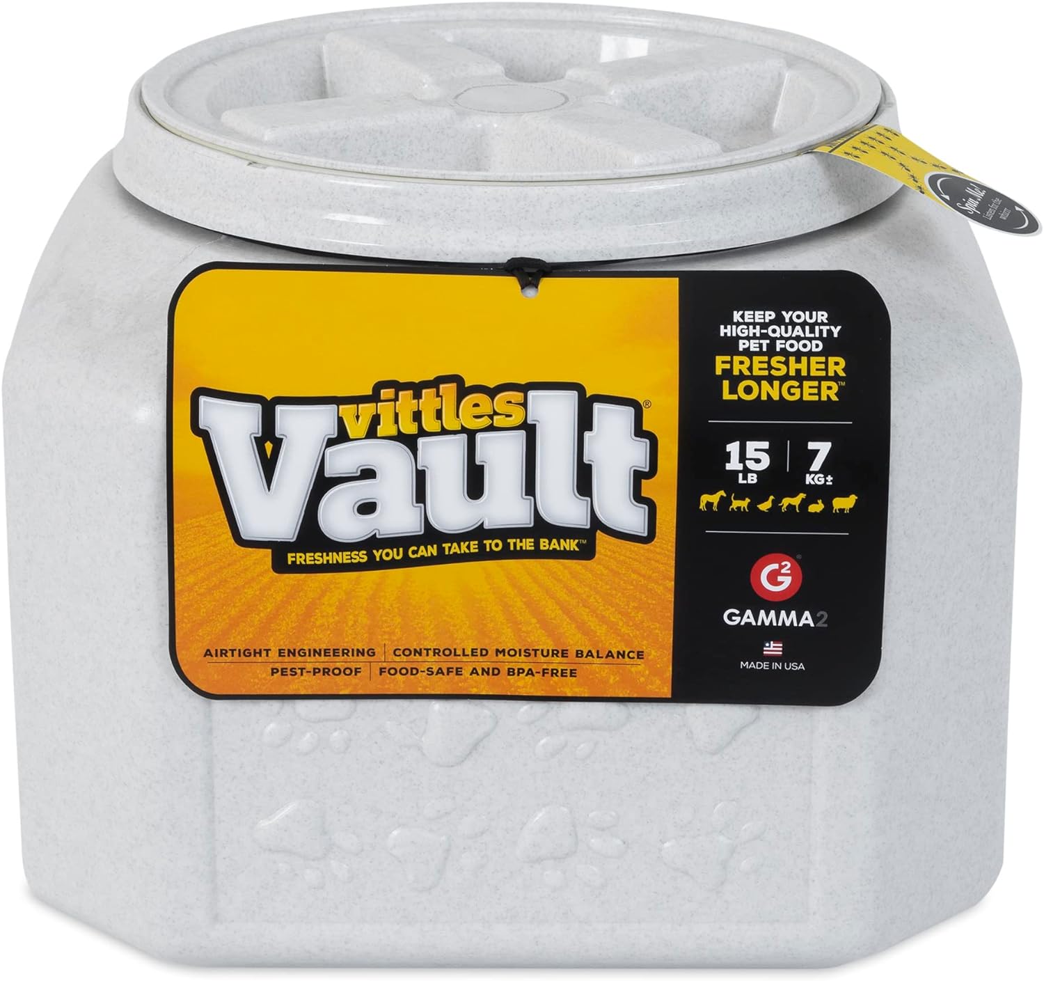 Gamma2 Vittles Vault Dog Food Storage Container